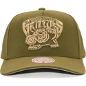 cappellino-visiera-curva-verde-snapback-fashion-basic-pro-dei-vancouver-grizzlies-nba-di-mitchell-ness