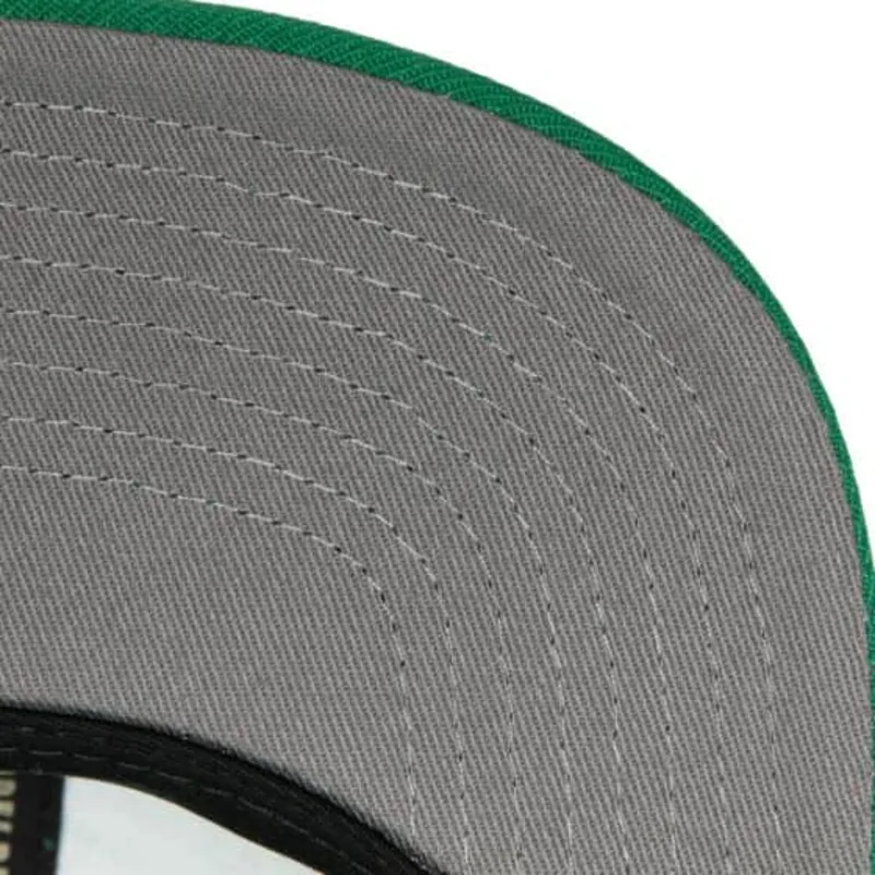 cappello-visiera-piatta-verde-snapback-team-ground-20-di-boston-celtics-nba-di-mitchell-ness
