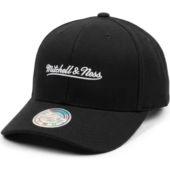 Casquette courbée noire snapback Branded Mitchell & Ness
