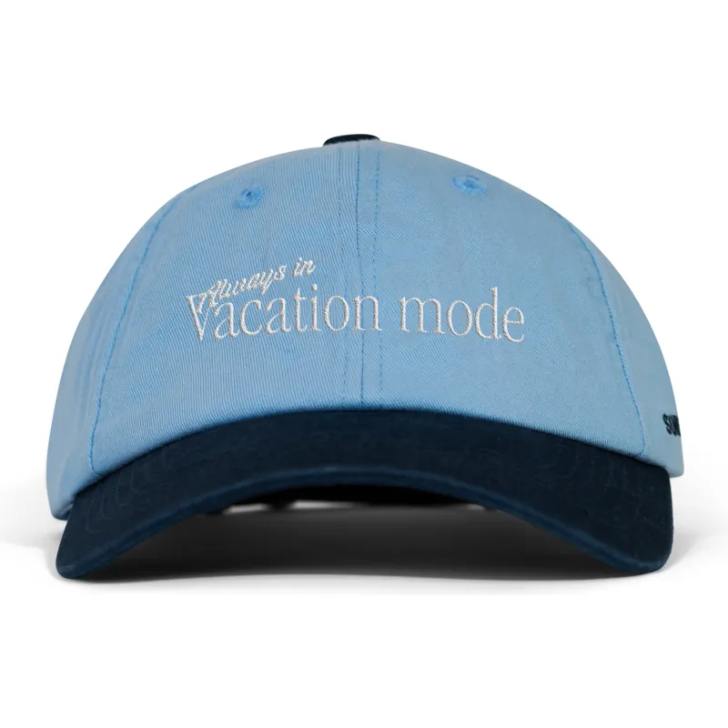 gorra-curva-azul-y-azul-marino-ajustable-vacation-mode-de-pica-pica