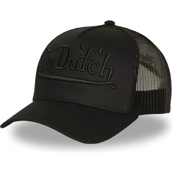 Casquette trucker noire EMB03 Von Dutch