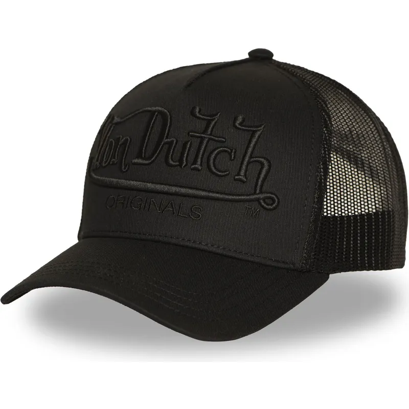 gorra-trucker-negra-emb03-de-von-dutch