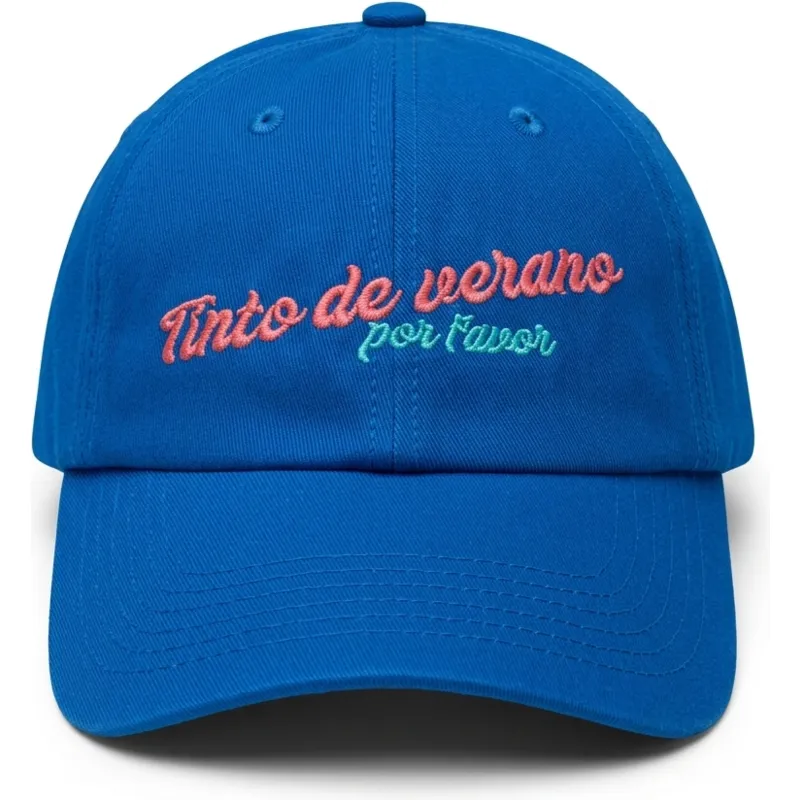 casquette-courbee-bleue-ajustable-tinto-verano-pica-pica