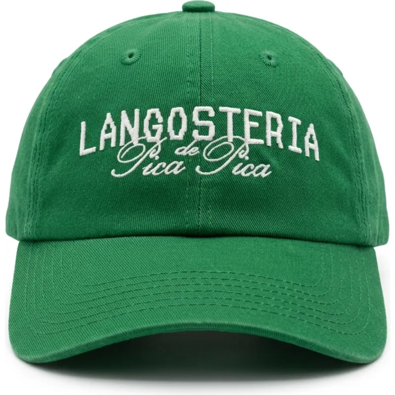 casquette-courbee-verte-ajustable-langosteria-pica-pica-pica
