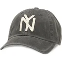 schwarze-verstellbare-curved-cap-archive-der-new-york-black-yankees-mlb-von-american-needle