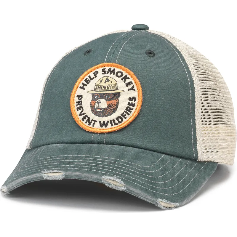 gorra-trucker-verde-orville-smokey-bear-de-american-needle