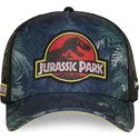 casquette-trucker-bleue-marine-jurb-jurassic-park-capslab