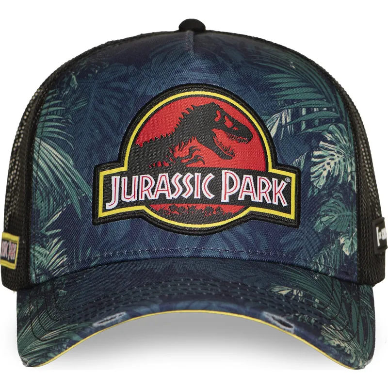 trucker-cap-marineblau-jurb-jurassic-park-von-capslab