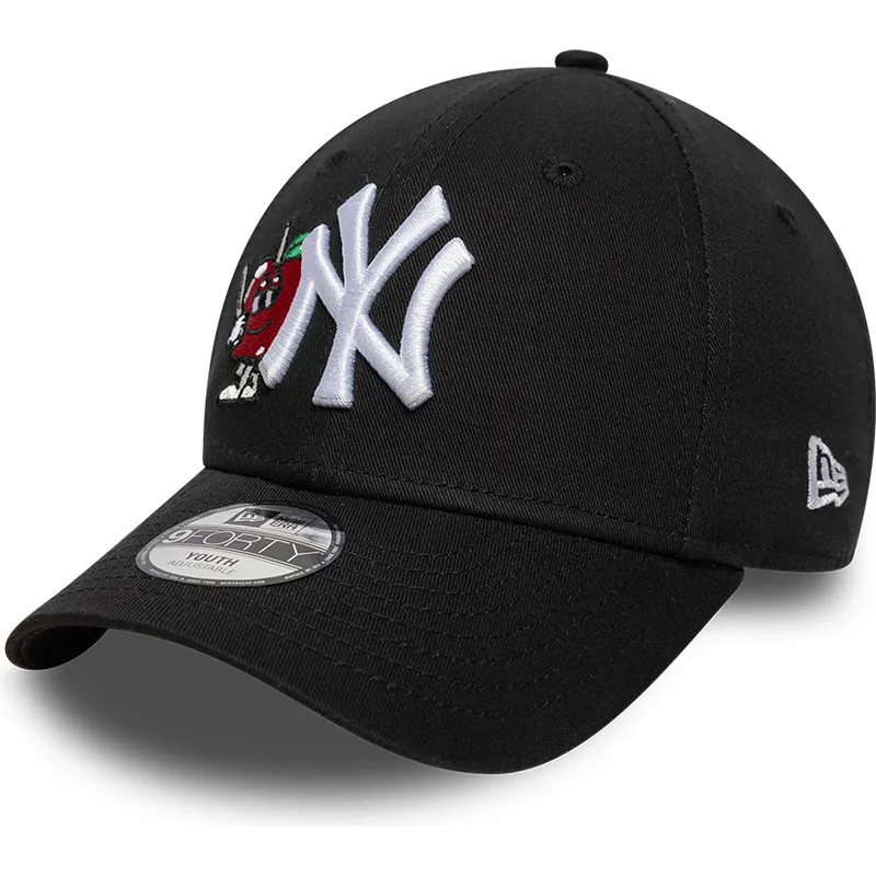 gorra-curva-negra-ajustable-para-nino-9forty-icon-de-new-york-yankees-mlb-de-new-era