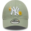 gron-bojd-justerbar-keps-for-barn-9forty-summer-icon-fran-new-york-yankees-mlb-av-new-era
