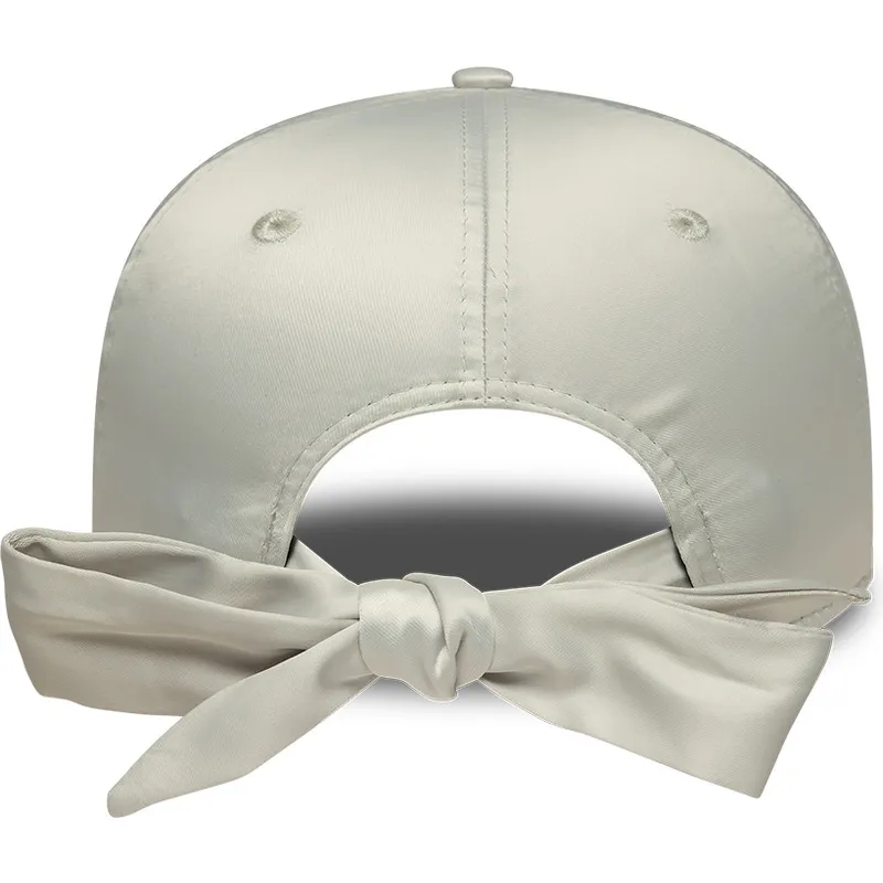casquette-courbee-verte-ajustable-pour-femme-9forty-bow-back-satin-new-york-yankees-mlb-new-era