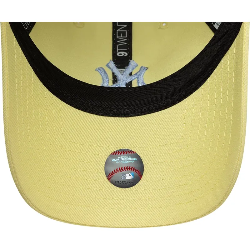 gul-bojd-justerbar-keps-for-dam-9twenty-league-essential-midi-fran-new-york-yankees-mlb-av-new-era