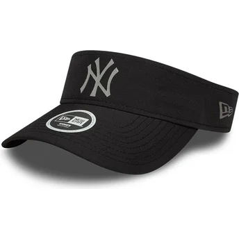 Visière courbée noire ajustée pour femme Sport New York Yankees MLB New Era