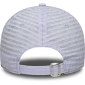 casquette-courbee-violette-ajustable-avec-logo-violet-pour-femme-9twenty-seersucker-new-york-yankees-mlb-new-era