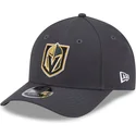 graue-gebogene-snapback-kappe-9forty-m-crown-der-vegas-golden-knights-nhl-von-new-era