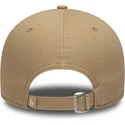 new-era-curved-brim-brown-logo-9forty-tonal-icon-los-angeles-dodgers-mlb-brown-adjustable-cap