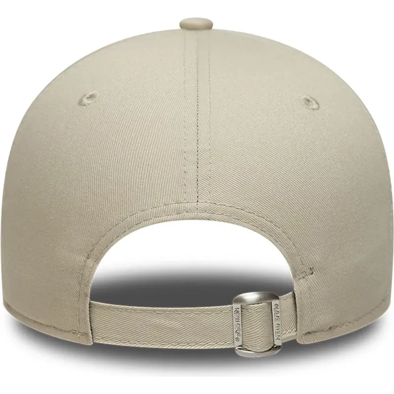 casquette-courbee-beige-ajustable-9forty-city-icon-los-angeles-dodgers-mlb-new-era
