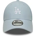 gorra-trucker-azul-claro-ajustable-9forty-homefield-midi-de-los-angeles-dodgers-mlb-de-new-era