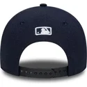 gorra-curva-azul-marino-snapback-9forty-m-crown-linen-de-new-york-yankees-mlb-de-new-era