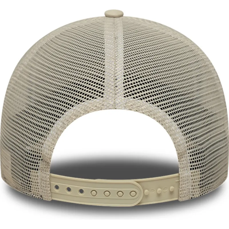 casquette-trucker-beige-9forty-m-crown-a-frame-new-york-yankees-mlb-new-era