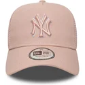 new-era-pink-logo-a-frame-outline-new-york-yankees-mlb-pink-trucker-hat