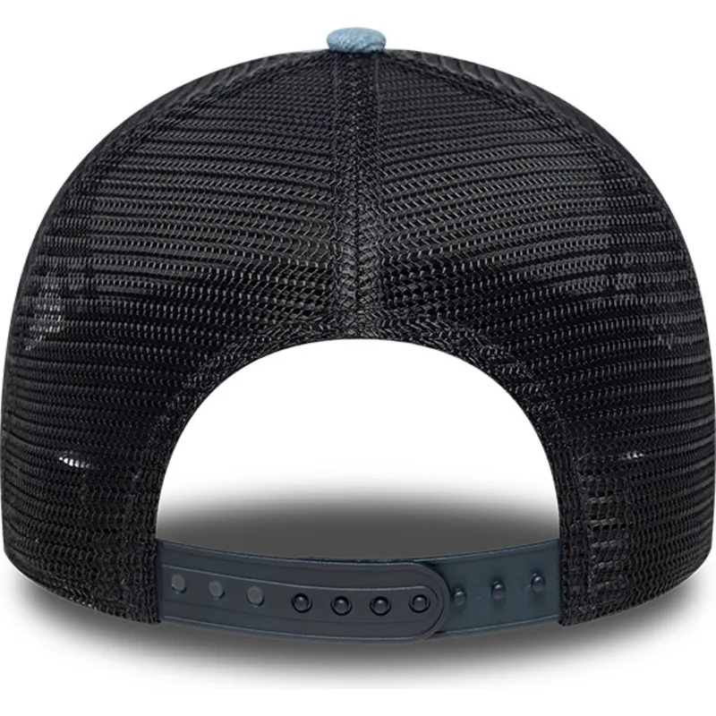 casquette-trucker-bleue-a-frame-denim-leather-patch-new-era