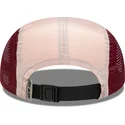 rote-gebogene-5-panel-kappe-verstellbar-runner-colour-block-von-new-era
