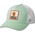 ljusgron-och-vit-trucker-keps-childhood-fun-the-trucker-fran-homenage