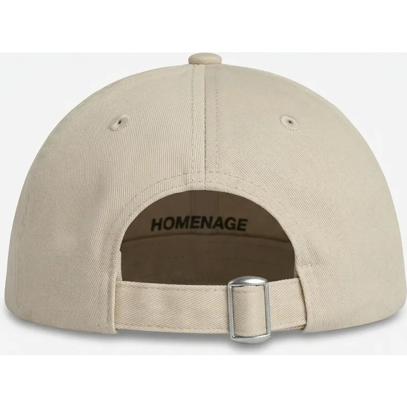 beige-verstellbare-curved-cap-merch-merchandising-the-90s-von-homenage