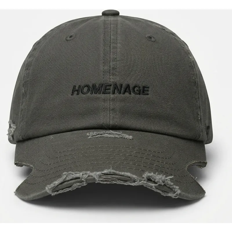 homenage-curved-brim-haute-merchandising-the-90s-dark-grey-adjustable-cap