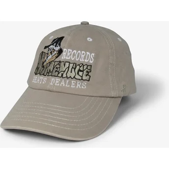 Casquette courbée grise ajustable Records Music Shapes Identity The 90s Homenage