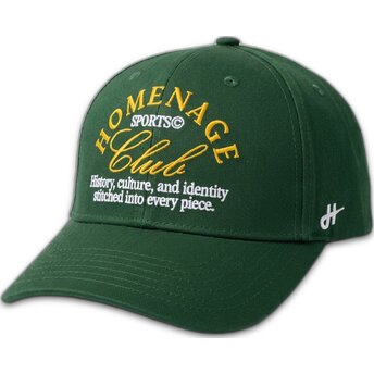 Grön kurvad keps snapback Club Sport The Ball från Homenage