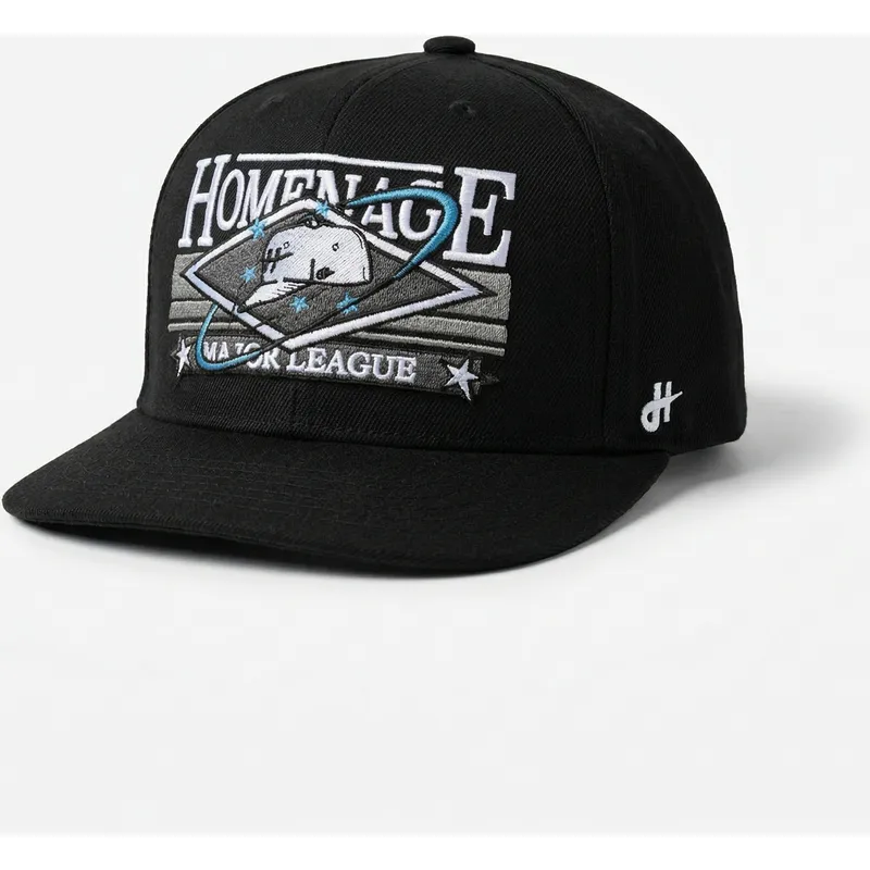 casquette-plate-noire-snapback-game-sport-the-snap-homenage
