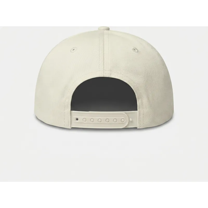 flache-kappe-creme-snapback-angeles-skylines-the-snap-von-homenage