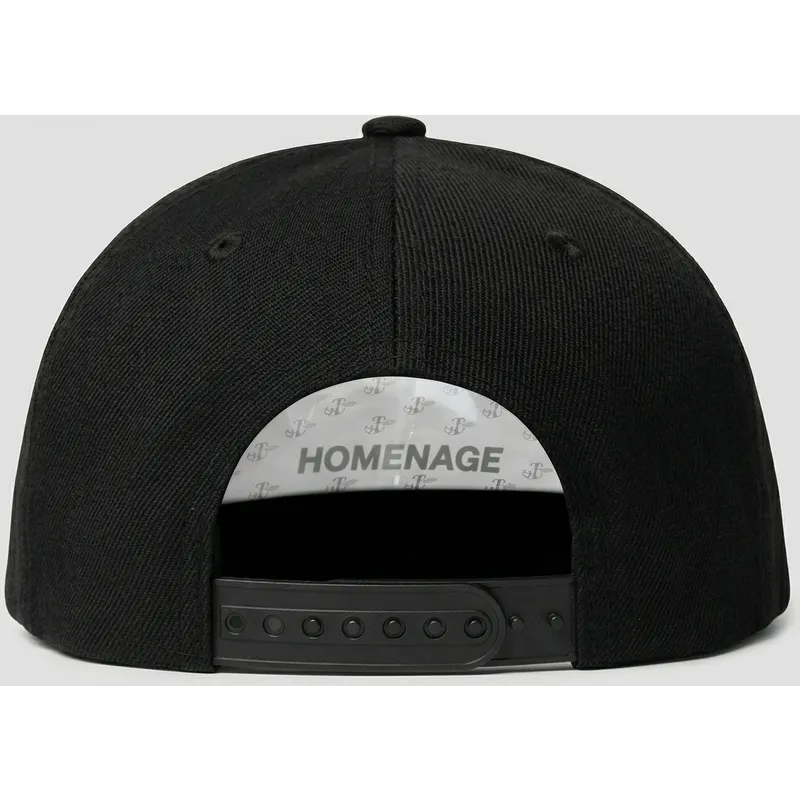 homenage-flat-brim-los-angeles-skylines-the-snap-black-snapback-cap