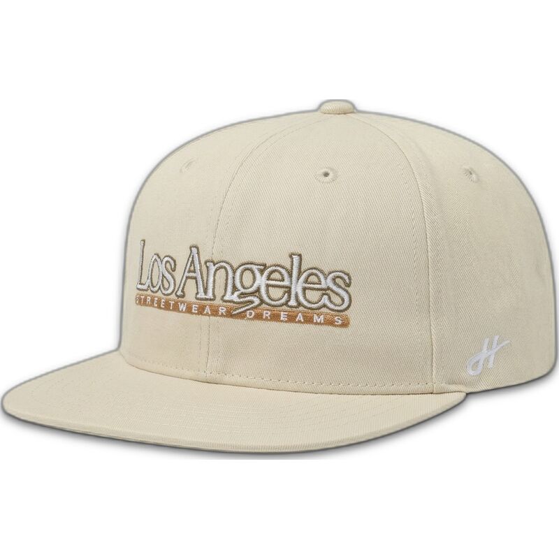 platt-beige-snapback-keps-los-angeles-skylines-the-snap-fran-homenage