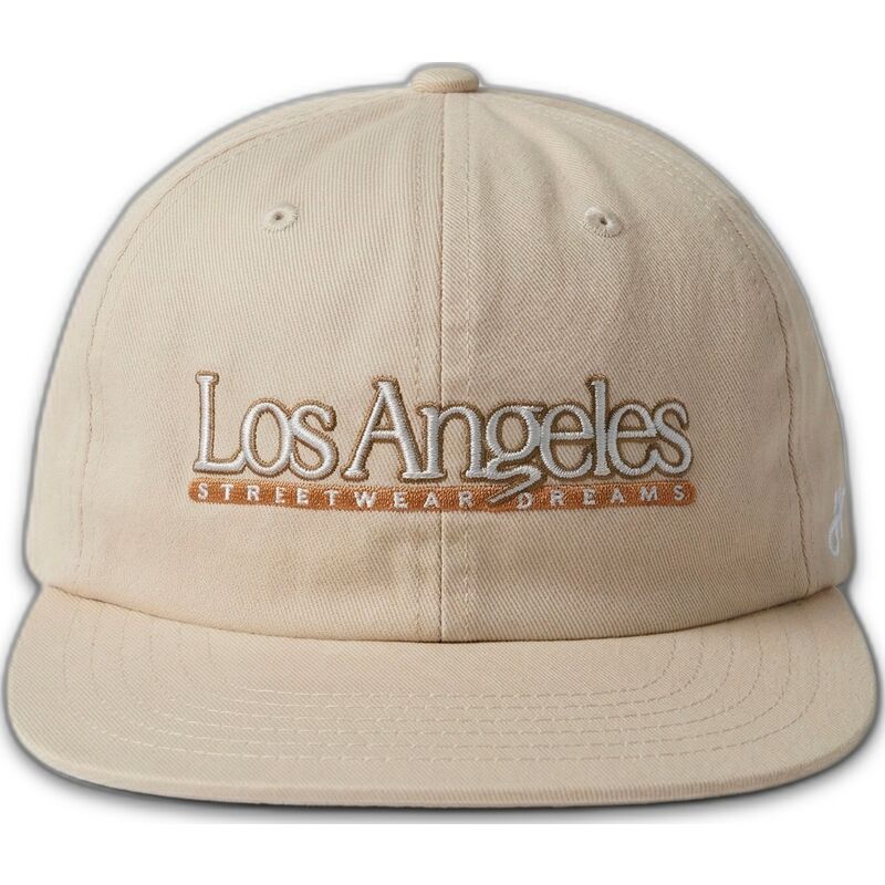 platt-beige-snapback-keps-los-angeles-skylines-the-snap-fran-homenage