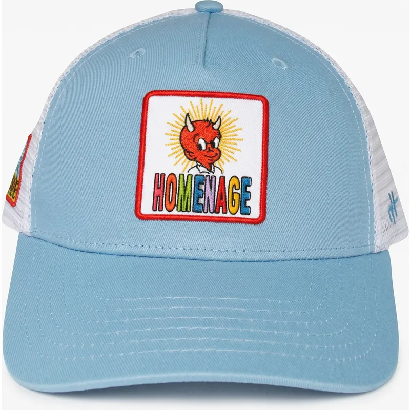 hellblaue-trucker-kappe-childhood-fun-the-trucker-von-homenage