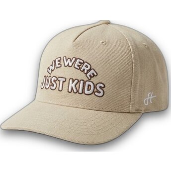 Czapka z daszkiem beżowa snapback Just Kids The Retro od Homenage