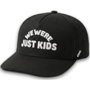 Svart böjd keps snapback Just Kids Outline The Retro från Homenage