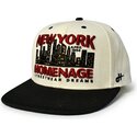 platt-keps-beige-och-svart-snapback-nysky-skylines-the-snap-fran-homenage