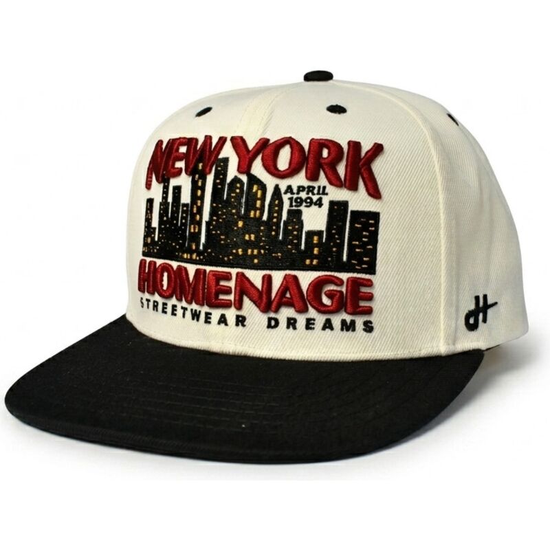 platt-keps-beige-och-svart-snapback-nysky-skylines-the-snap-fran-homenage