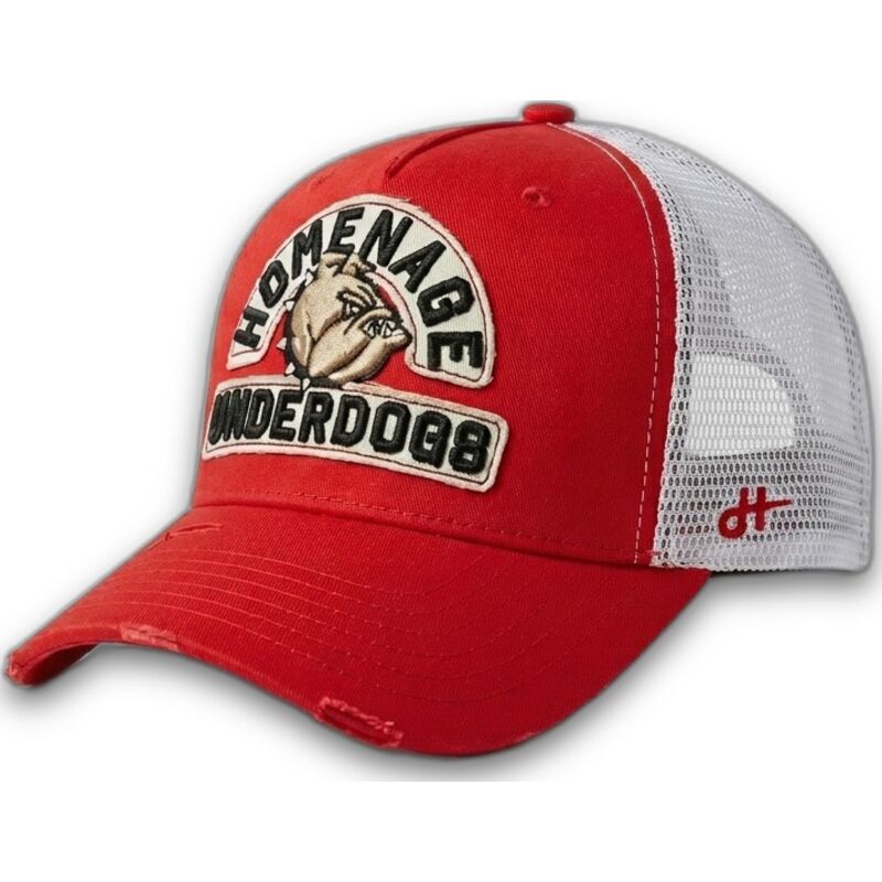 trucker-cap-rot-und-weiss-underdogs-the-trucker-von-homenage trucker-cap-rot-und-weiss-underdogs-the-trucker-von-homenage