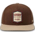 morkbrun-platt-keps-snapback-squadron-military-surplus-the-retro-fran-homenage