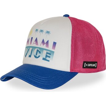 Mützen gebogen mehrfarbig snapback rosa MIA1 COPB Miami Vice von Capslab