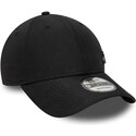 schwarze-verstellbare-curved-cap-9forty-tonal-flawless-der-new-york-yankees-mlb-von-new-era