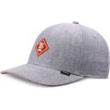 casquette-courbee-grise-ajustable-avec-logo-rouge-truefit-oxfordcontra-djinns