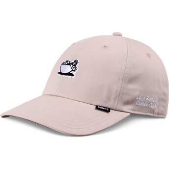 Beige verstellbare Curved Cap Guy in a Cup von Djinns