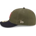 grune-gebogene-verstellbare-59fifty-pre-curved-american-herringbone-kappe-der-boston-red-sox-mlb-von-new-era