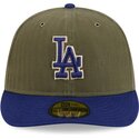 casquette-courbee-verte-ajustee-59fifty-pre-curved-american-herringbone-los-angeles-dodgers-mlb-new-era